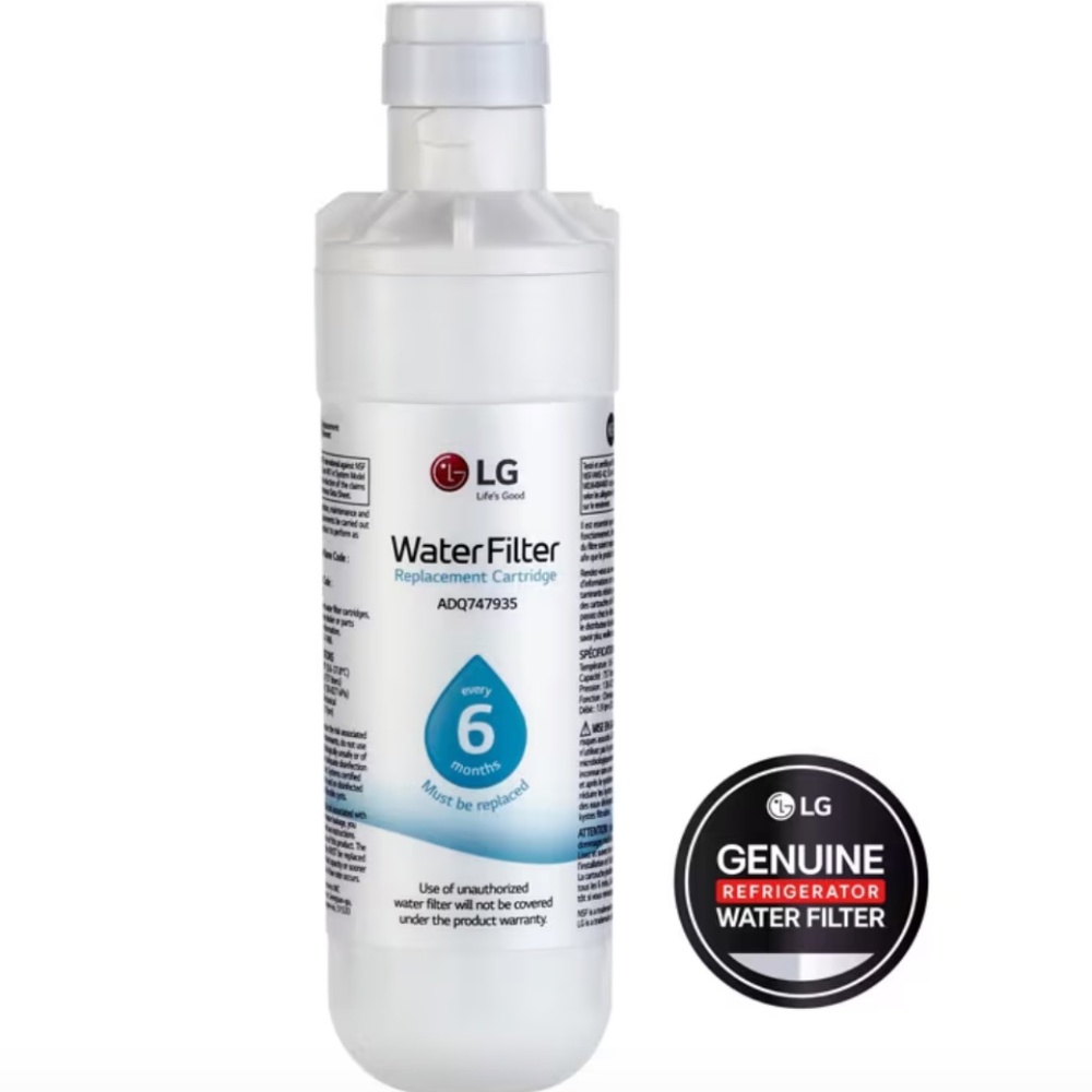 NEW LG LT1000P 6 Month 200 Gallon Capacity Replacement Refrigerator Water Filter